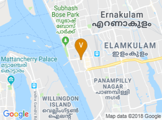 map of Hotel Aiswarya