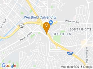 map of DoubleTree by Hilton Hotel Los Angeles - Westside