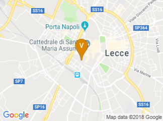 map of University of Salento