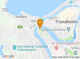 map of Trondheim Spektrum