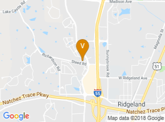 map of Embassy Suites Jackson - North/Ridgeland