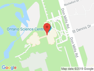 map of Ontario Science Centre
