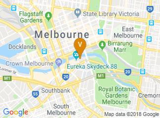map of The Langham Melbourne
