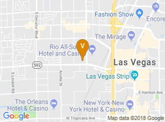 map of Gold Coast Hotel and Casino