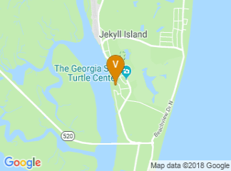 map of Jekyll Island Club Hotel