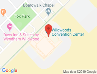 map of Wildwoods Convention Center