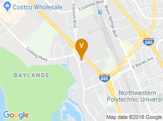 map of Fremont Marriott Silicon Valley