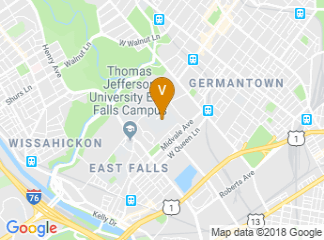 map of William Penn Charter School