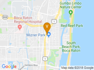 map of Mizner Park Amphitheater