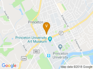 map of Princeton Public Library