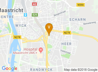 map of Van der Valk Hotel Maastricht