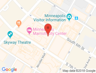map of Minnesota CLE Conference Center