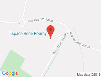 map of Espace Rene Pourny