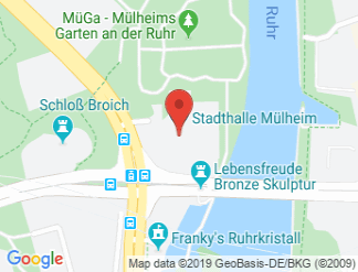 map of Stadthalle Mulheim