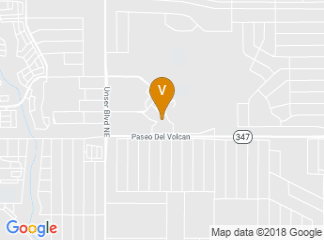 map of Santa Ana Star Center