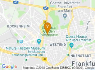 map of Gesellschaftshaus Palmengarten