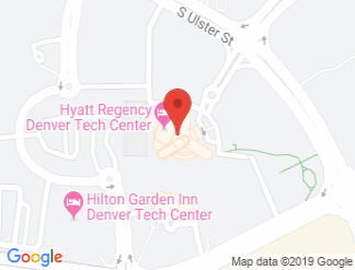 map of Hyatt Regency Denver Tech Center