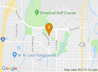 map of Denny Sanford PREMIER Center