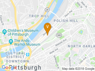 map of Pittsburgh Opera