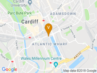 map of Novotel Cardiff Centre