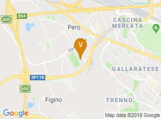 map of Atahotel Expo Fiera