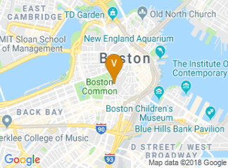 map of Massachusetts Continuing Legal Center (MCLE)