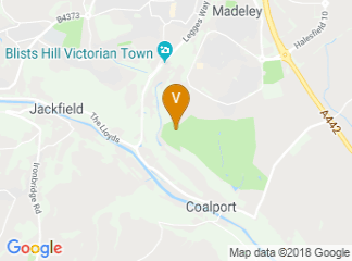map of Telford Hotel And Golf Resort