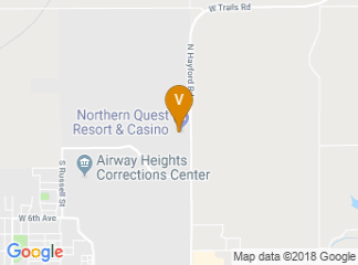 map of Northern Quest Resort & Casino