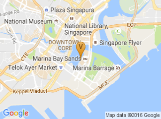 map of Marina Bay Sands Resort Singapore