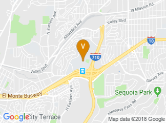 map of California State University, Los Angeles