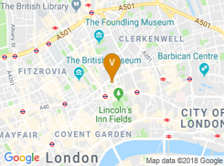 map of Conway Hall