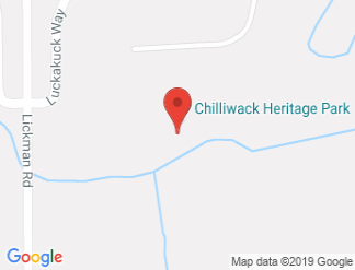 map of Chilliwack Heritage Park