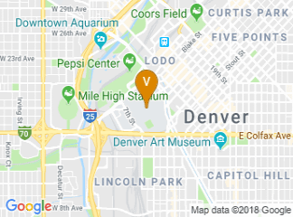 map of Metropolitan State University of Denver