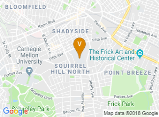 map of Chatham University