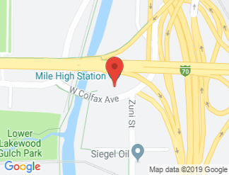 map of Mile High Station