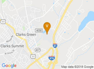map of Clarks Summit University