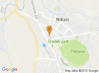 map of Faculty of Philosophy, Danila Bojovica bb, Niksic