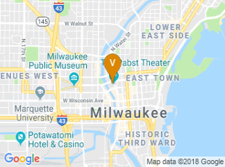 map of InterContinental Milwaukee