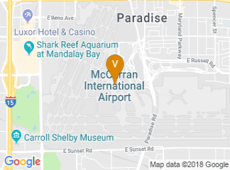 map of McCarran International Airport