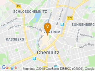 map of Stadthalle Chemnitz