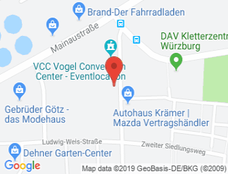 map of Vogel Convention Center VCC