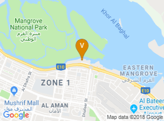 map of Eastern Mangroves Hotel & Spa by Anantara