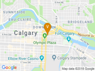 map of Bow Valley College