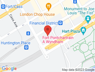map of Fort Pontchartrain a Wyndham Hotel