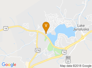 map of Lake Junaluska Conference And Retreat Center