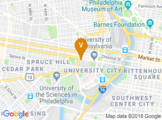 map of The Wharton School