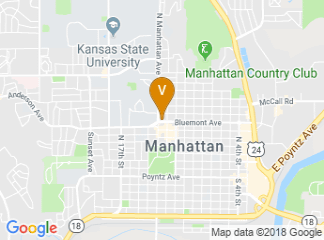 map of Bluemont Hotel