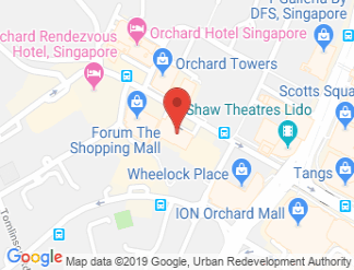 map of Hilton Singapore