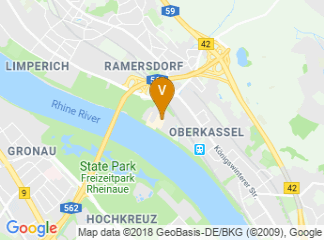 map of Kameha Grand Bonn