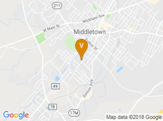 map of Orange County Community College (SUNY Orange)